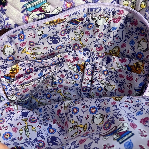 Disney Beauty & the Beast x Vera Bradley Campus Backpack - Picture 7 of 8